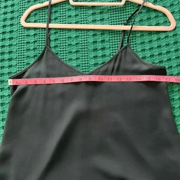 *FREE* Tristan Black Sleeveless Top | Open Back, Gold Button Detail, Fully Lined - Picture 5 of 8